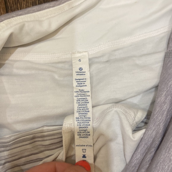 Size 6 2” Inseam Lululemon Shorts - Picture 2 of 3